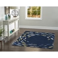 thumbnail image 2 of Linon Blue Underwater Area Rug, 5x7, 2 of 6