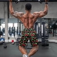 thumbnail image 3 of Yuyamidu Mens Cherry Swim Trunks Bathing Suit Quick Dry Board Shorts for Beach, Pool and Summer Swimming Activities Cherry Black Man 2XL, 3 of 8