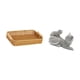 thumbnail image 5 of Escultura De Cesta De Frutas Tejida Con Forma De Gato, Cuenco Para Servir Bocadillos, Adorno Artístico, Artesanía, Figura Decorativa, Estatua De Animal, Plato De Pan Para Escritorio,, 5 of 8