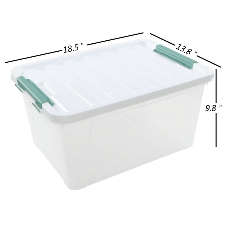 Brilliant Basics Clear Storage Container - 35L