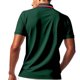 thumbnail image 5 of Blusa y camisa de manga corta con cuello vuelto para hombre, uniforme de moda informal con solapa y botones, top de poliéster de manga corta para hombre, 5 of 9