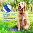 thumbnail image 5 of Cable 10m/33ft, Tie Out Cable For Crday Dogs Stainless Steel Wire Rope With Shock, 5 of 5