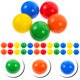 thumbnail image 5 of GOOHOCHY 100 Uds. Bolas de lotería de 3,2 cm, bolas coloridas, pelota de tenis de mesa, accesorio de pelota para juego de fiesta (colores surtidos), 5 of 8