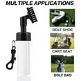 thumbnail image 5 of Golf Club Cleaner Brush Golf Cleaning Brush with 5 Ounces of Water, Golf Brush with Stiff Nylon Bristles, Golf Accessories, 5 of 6