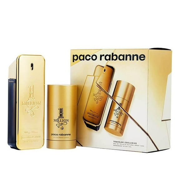 Set de regalo Perfume Paco Rabanne 1 Million para hombre, 2 unidades