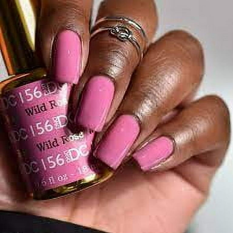 DND - DC Duo Soak off Gel & Matching nail polish, #156 - Wild Rose
