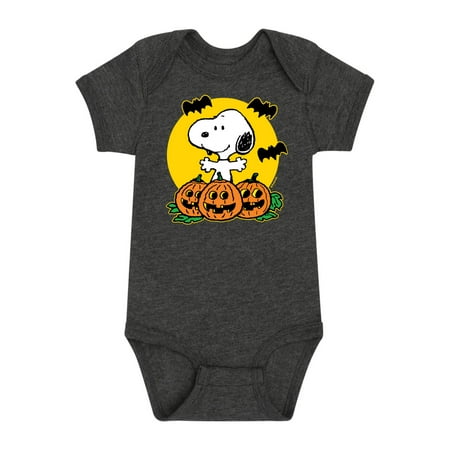 

Peanuts - Snoopy Pumpkin Patch - Infant Baby One Piece