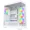 White, variant on MONTECH TG3 Panoramic ATX Mid-Tower PC Case, Pre-Installed 360mm ARGB Unibody Fans & 1x120mm ARGB Fan, ARGB Strip, Supports 360mm Radiator, RTX 5090 GPUs & Back-Connect Motherboards, Black