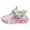 Pink-H, variant on MYShe Toddler Sneakers Girls Boys Girls Tennis Shoes Kids Lightweight Breathable Sneakers Lace-up Running Athletic Shoes for Toddler,Pink,Size 4