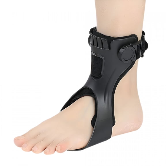 XIRQI Drop Foot Brace for Hemiplegia Stroke Varus Foot Improve Walking Gait,Effective Relieve Pain for Walking with Shoes,Lightweight & Invisible (Medium,Left)