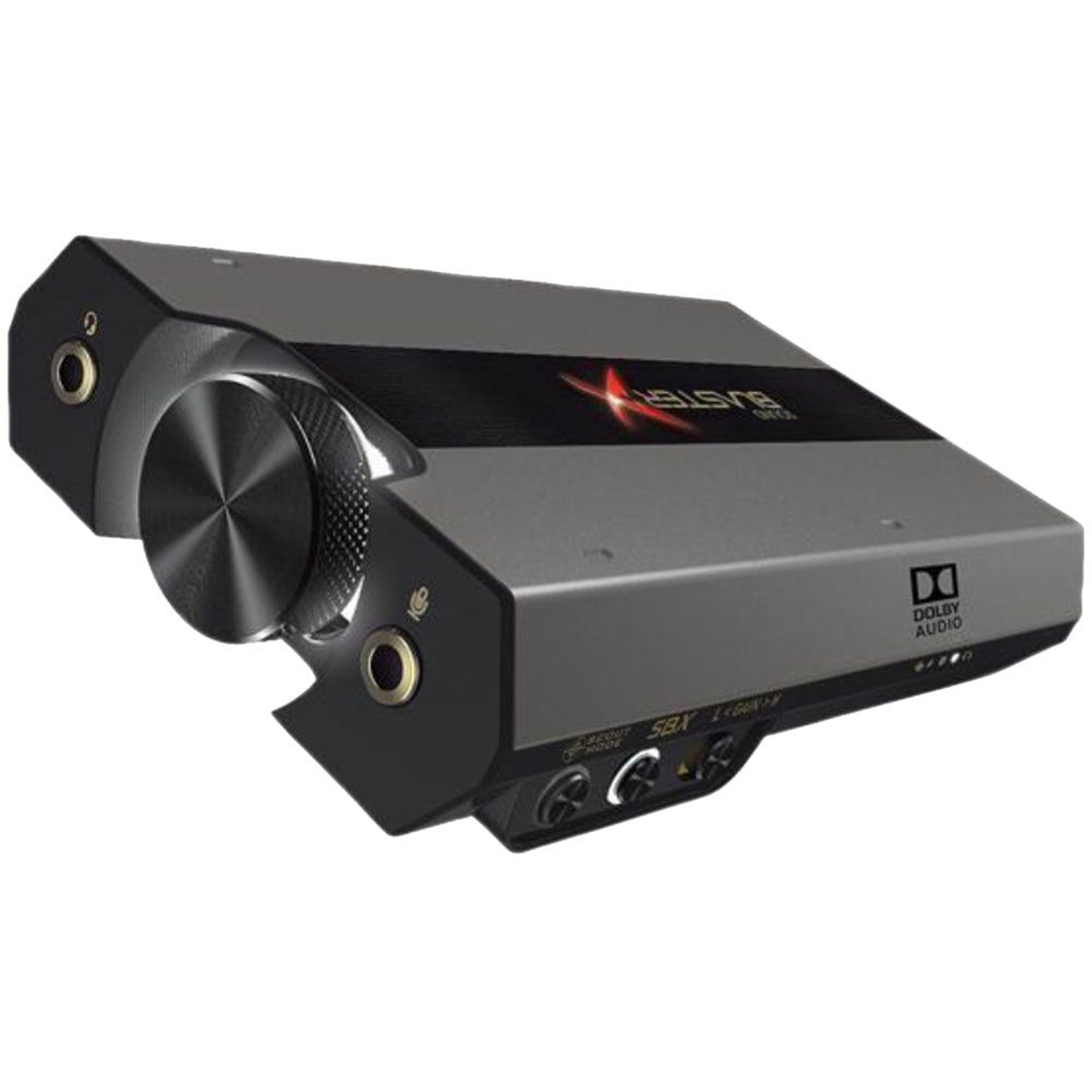 Creative Labs Sound Blasterx G6 7 1 Hd External Console Gaming Dac Amp With Xamp Discrete Headphone Bi Amp For Ps4 Xbox One Nintendo Switch And Pc Walmart Com