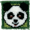 thumbnail image 4 of Panda -Latch Hook Kit 8"X8", 4 of 4