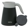 thumbnail image 2 of MIRA 34oz Thermal Coffee Carafe, Stainless Steel Vacuum Insulated Coffee Server, Graphite, 2 of 7