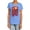 Carolina Blue, variant on Superman Light of The Sun Women's T Shirt, Hot Pink, Large