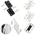 thumbnail image 4 of Plastic Steel Flat Hinge Folding Hinge Aluminum Alloy Screen Window Loose Leaf Detachable Hinge Home Improvement Door Hardware, 4 of 9