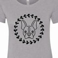 thumbnail image 4 of Inktastic Boston Terrier Dog Idea Women's T-Shirt, 4 of 5