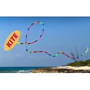 Prism Synapse 170 Foil Kite Bundle with Rainbow 75ft Tube Tail Accessory plus WBK Decals & Key Fob