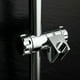 thumbnail image 2 of 25mm Shower Head Holder Bathroom Chrome Slider Handheld Shower Head Bracket Fasteners to Fit 25mm Riser Rail (1)), 2 of 5
