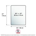 thumbnail image 4 of P-Tex Polycarbonate Dog Crate Floor Protector - 35" x 47", 4 of 5
