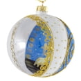 thumbnail image 2 of "Holy Family" Reverse Hand Painted Christmas Ball. Made in Ukraine., 2 of 3