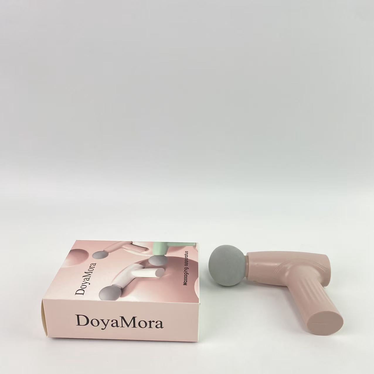 DoyaMora Massage apparatus,Massage Fascia Gun Mini Deep Tissue Small Massager,Muscle Percussion Pink for Women,Athletes,Super Quiet