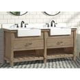 thumbnail image 5 of Marina 72" Bathroom Vanity Weathered Fir Finish, 5 of 6