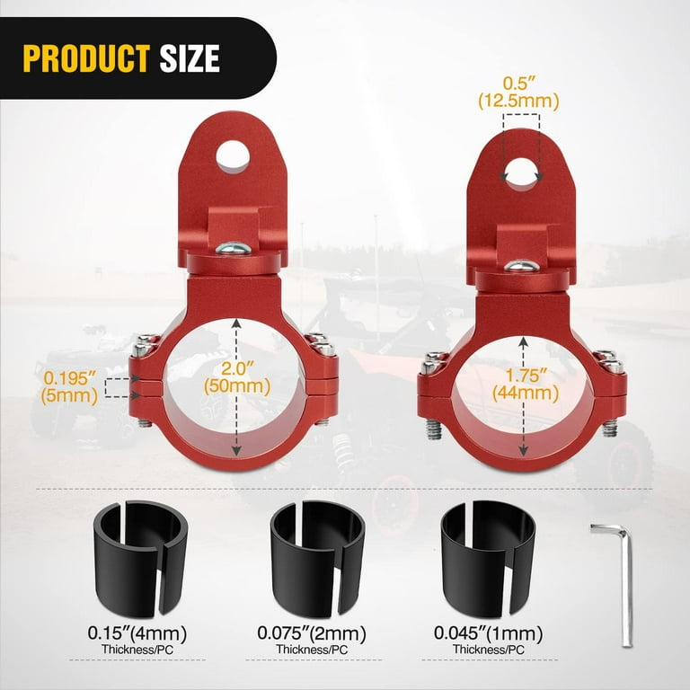 Dual Bore Compact Brake Pad Kit, 1.188 In, Genunine OEM Part 2206025 - Foto 2