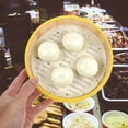 thumbnail image 2 of Bamboo Steamer Kitchen Food Steamer Steamer Basket with Lid Cooking Tool, 2 of 8