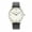 Black & White, variant on The 6300 Leather-Band Watch - Blue