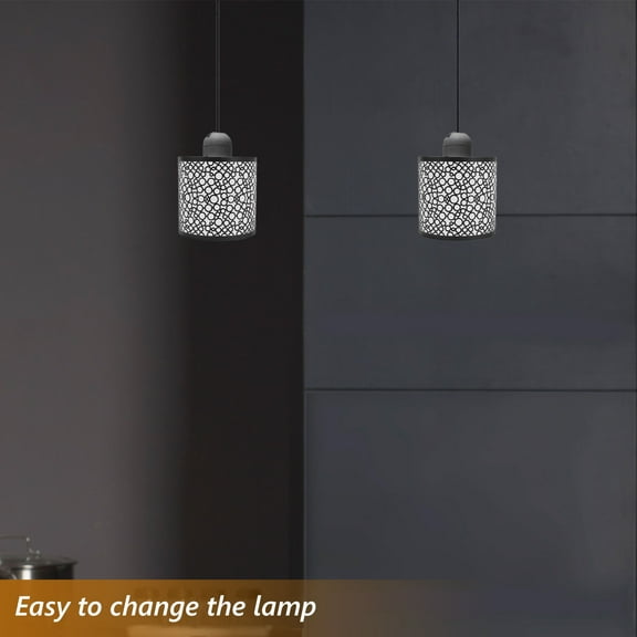 OUNONA Metal Drum Lampshade Lamp Shade Replacement For Floor Light Table Lamp Wall Lamp Shade Iron Lamp Shade Metal Lamp Shades