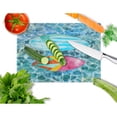 thumbnail image 2 of Caroline's Treasures Surf Boards on the Water Glass Cutting Board Large, 2 of 2