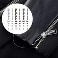 thumbnail image 4 of Clothing Zippers Repair Kit with Insertion Pins and Bottom Stops for Jackets, Bags, Luggage, Sewing Projects - #3 #5 #8 #10 Sizes, 4 of 5