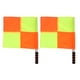 thumbnail image 1 of Banderas de Árbitro, Banderas de Voleibol Juez de Línea kit de árbitro de fútbol Banderas de fútbol para árbitros banderas de fuera de juego de juez de línea euto, 1 of 7