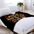 thumbnail image 3 of Stylish Flannel Blanket with Vibrant Autumn Leaves Design - Soft Cozy and Warm for Sofa Travel Bed and Chair, 3 of 7
