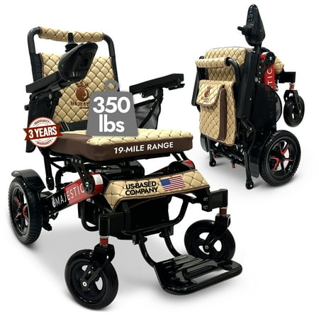 ComfyGO X-6 Electric Wheelchair, Lightweight Folding Wheelchairs