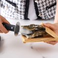 thumbnail image 3 of Pack of 2 Oyster Knife with Hand Protection Board Oyster Breaker Oyster Shucker Shell, 3 of 5