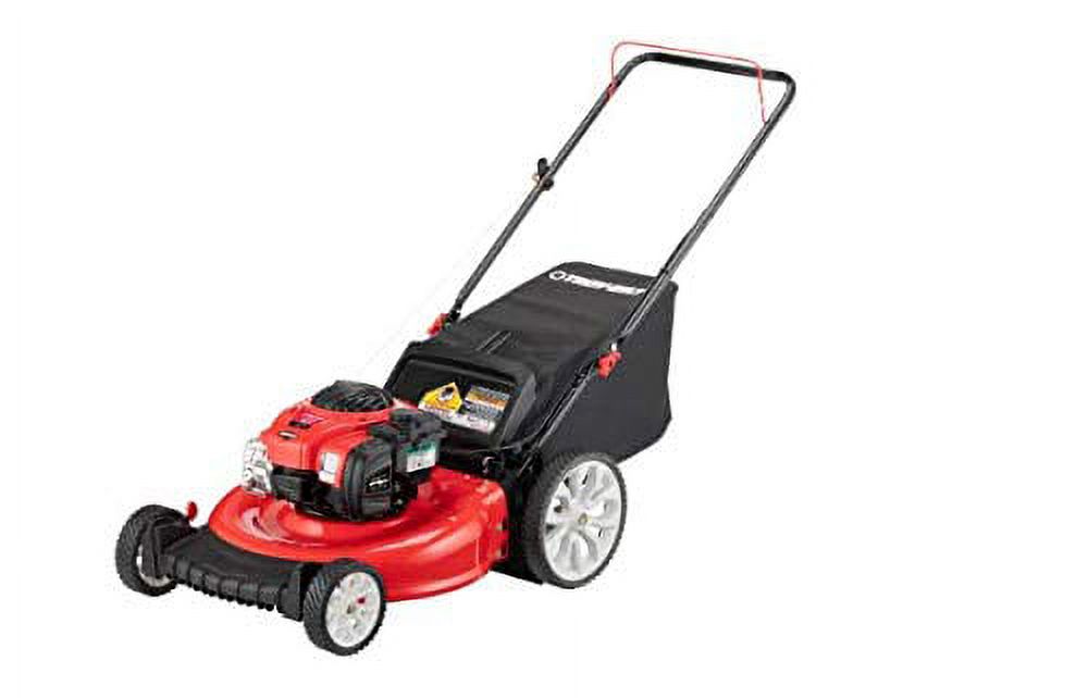 Restored Premium Troy-Bilt TB110 Walk Behind Push Mower 21 in. with 2-in-1 Cutting Triaction Cutting System [Refurbished] (Refurbished) - image 3 of 6