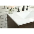thumbnail image 4 of Elegant Decor Soma 42" Aluminum MDF Single Bathroom Vanity in Expresso, 4 of 8