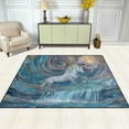 thumbnail image 3 of Area Rug Indoor 80"x58"in Non-Slip Wear Resistant Floor Mats Soft Large Carpets for Living Room Bedroom Home Decor Holy Unicorns, 3 of 7