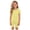 Light Yellow, variant on larppty Girls Shorts Set 2‑Piece Ribbed Knit Summer Outfit Short Sleeve Top & Elastic Waist Shorts Casual Playwear(Yellow, 2-3 Years)
