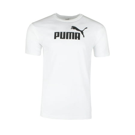 Puma Men's Short Sleeve # 1 Logo Graphic Active T-Shirt White XL