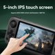 thumbnail image 5 of Consola de Videojuegos RG3566 16G+128G Pantalla TáCtil IPS de 5,0 Pulgadas Reproductor de Juegos PortáTil de CóDigo Abierto para Simulador de PSP C, 5 of 5
