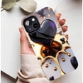 thumbnail image 5 of Luxury Black Gold Heart iPhone Case Valentine's Day Gift Compatible with iPhone 11/12/13/14/15/16 (Pro Max/Plus), 5 of 9