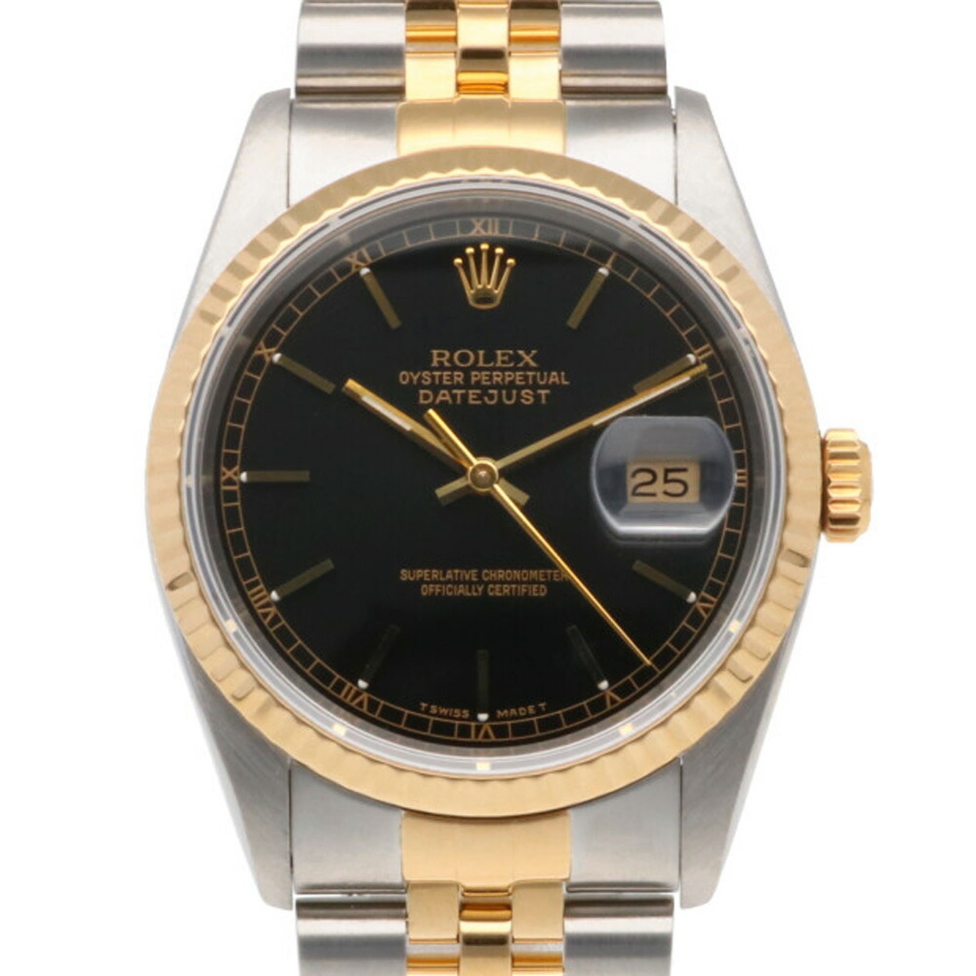 Authenticated Used Rolex Datejust Oyster Perpetual Watch Stainless