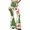 Green, variant on EANJE Christmas Women Pants Christmas Graphic High Rise Slim Fit Flare Trousers Bell Bottom Stretch Fabric Long Trousers Relaxed Fit Daily Wear Bottoms Red M