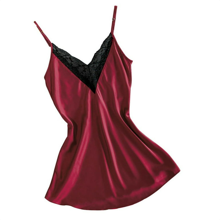 Zuwimk Womens Lingerie ,Women's Plus Size Sheer Strappy Dress