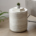 thumbnail image 6 of Kevinplus 15.74” Faux Mars Marble Pattern Coffee Tables, Round Tea table for Living Room, No Need Assembly, 6 of 6