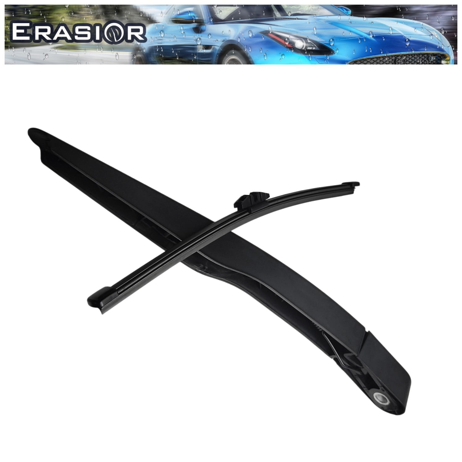 Erasior 26"+24"+11"+13.8" Premium Automotive Replacement Front and Rear Windshield Wiper Blades, Fit For Ford EcoSport 2021-2018, 4pcs for All Weather, Y22J7610S