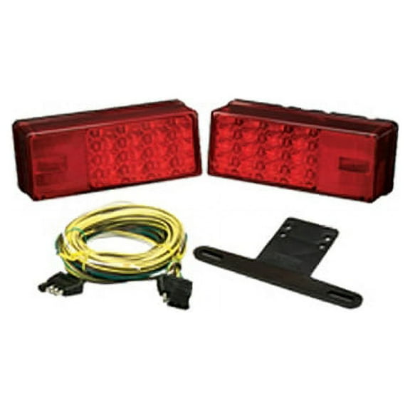 Bargman 31-407540 3"X8" LED Low Profile Trailer Kit