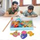 thumbnail image 4 of Wood Magnetic Marine Organism Fishing Pole Rod Toy Game Educational Toys for Children Kid, 4 of 4